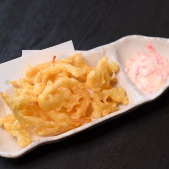 [Freshly fried tempura] Dried squid