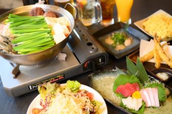 海鮮三昧コース（鍋&飲み放題付き）