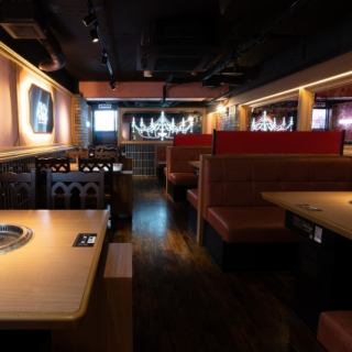 The interior of the restaurant is overflowing with cuteness♪ It's a perfect seat for a date, as well as a birthday or anniversary.We will provide you with a wonderful time with your loved ones.Third floor seats