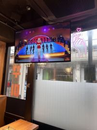 K-POP鑑賞をしながらお食事をお楽しみいただけます♪2階席