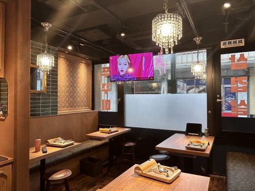 The interior of the restaurant is overflowing with cuteness♪ It's a perfect seat for a date, as well as a birthday or anniversary.We will provide you with a wonderful time with your loved ones.Second floor seats