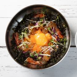 Soy sauce and sesame bibimbap