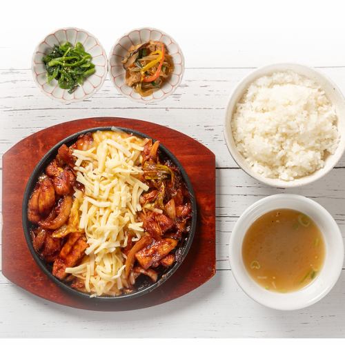 チーズタッカルビランチ