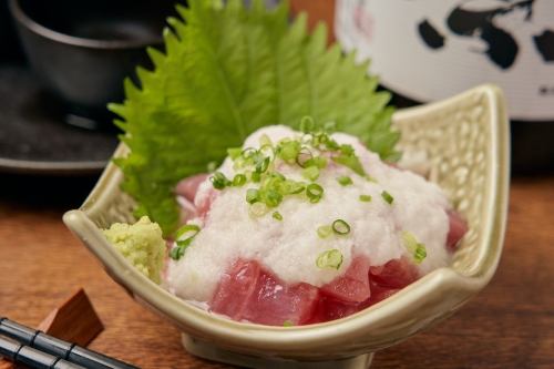 マグロの山掛け