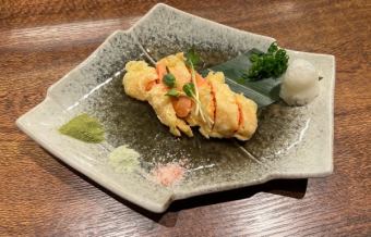 Mentaiko tempura