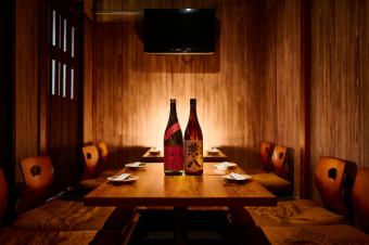 It is a semi-private room with a sunken kotatsu table that gives off a nice atmosphere.It is also recommended for dates and business entertainment.