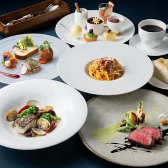【歓送迎会におすすめ】パスタや薪窯で仕上げるグリル料理など全5品「グループプランＢ」