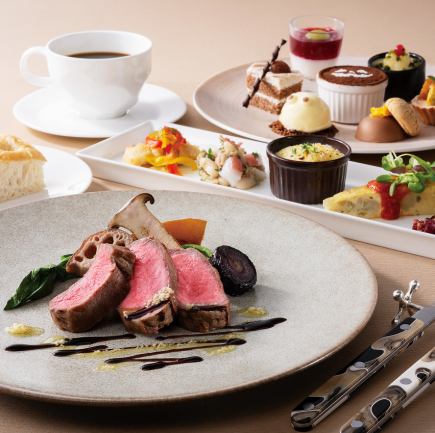 【秋ランチ9/1-11/30】「フォルナーチェ」グリル+おかわり自由のドルチェ付き 4,200円⇒4,000円