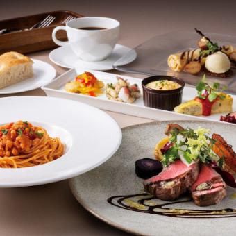 【秋ディナー9/1-11/30】「レガーメ」パスタ＋グリル料理のコース全4品 5,200円⇒5,000円