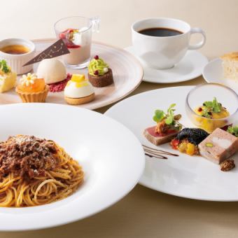 【冬季午餐 12/1-2/28】「La Vita」義面 + 7種甜點無限續杯 ¥3,500 ⇒ ¥3,400
