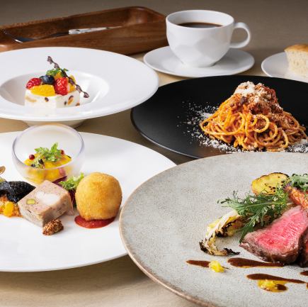 【겨울 디너 12/1-2/28】“레가메”파스타+그릴 요리의 코스 전 4품 5,200엔⇒5,000엔