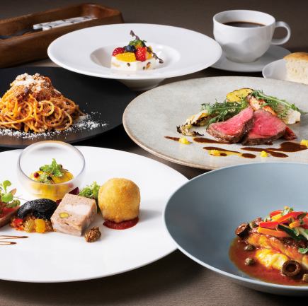 【겨울 디너 12/1-2/28】“비아지오” 파스타+그릴 요리 & 생선 요리 포함 전 5품 6,400엔⇒6,000엔