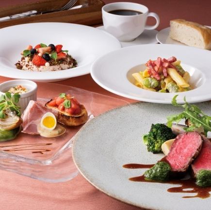 【春季晚宴 4/1-5/31】“Legame”意面+烤肉套餐（4道菜）¥5,500 ⇒ ¥5,200