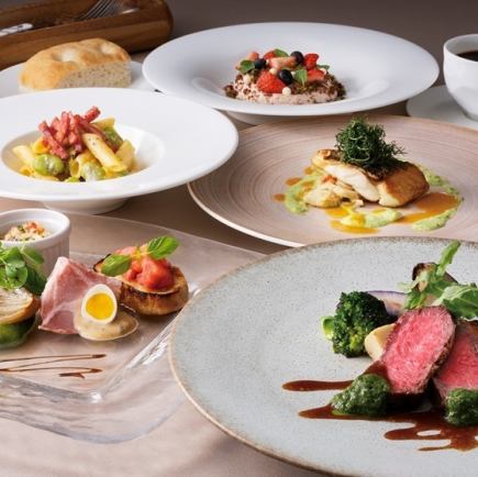 【春季晚宴 4/1-5/31】“Viaggio”意面+烤肉+鱼类菜肴 五道菜套餐 ¥6,800 ⇒ ¥6,400