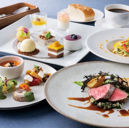 【夏ランチ6/1-8/31】「ジャルディーノ」おかわり自由のドルチェ7種付き全4品 5,200円⇒5,000円