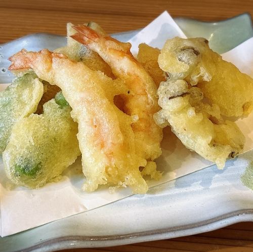 天ぷら盛合せ