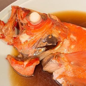 [Seasonal course with boiled red snapper] Includes 3 hours of all-you-can-drink *Reservation required by the day before