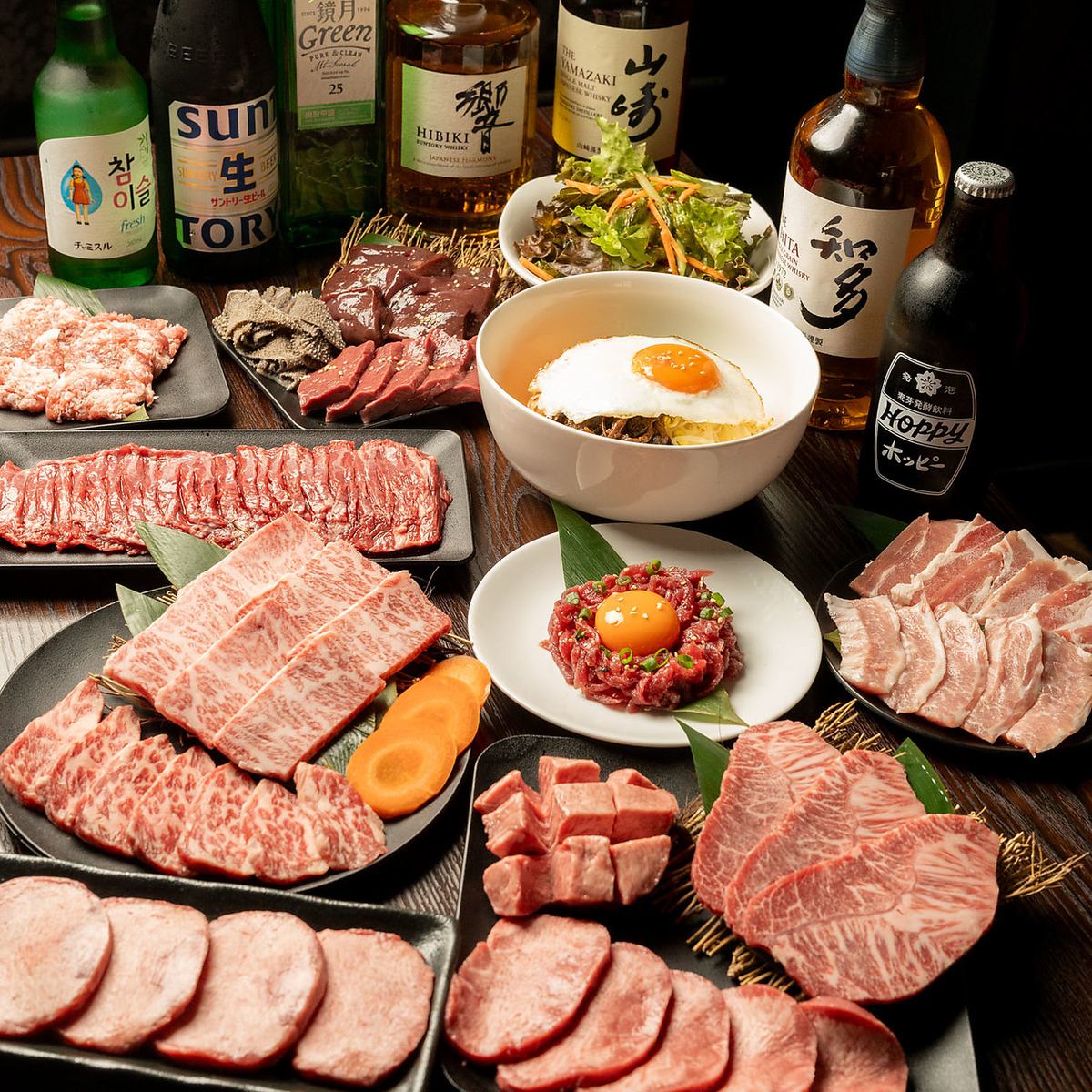 If you want to enjoy reasonably priced yakiniku in Hachioji, come to our restaurant! Enjoy Kuroge Wagyu beef and domestic beef.