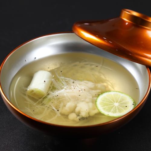 一番出汁のコク深い味わい
