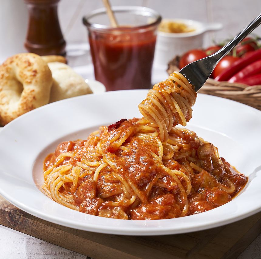 Casual Italian Capricciosa is the place to go for lunch or dinner♪