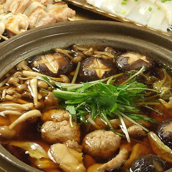 【满量！】共8道菜品！120分钟无限畅饮“Tsukune火锅”套餐3,800日元