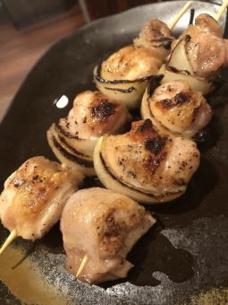 Chicken skewers (1 of each) *Produced in Abashiri, Hokkaido