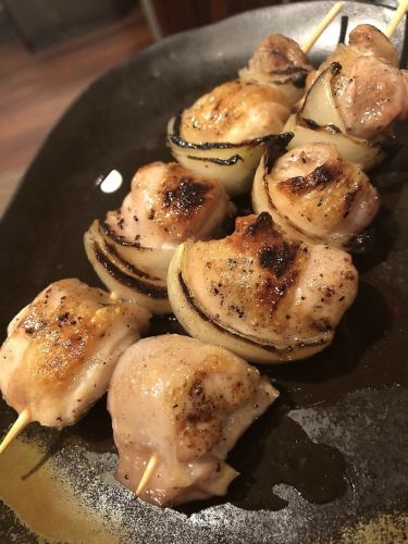 Chicken skewers (1 of each) *Produced in Abashiri, Hokkaido