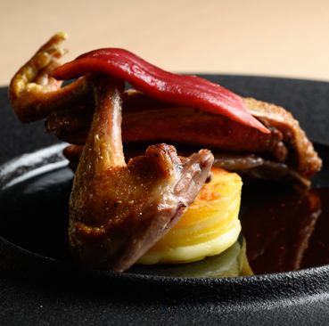 肉・魚・菜 すべてにこだわる"和"のフレンチ