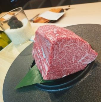 【当日可】肉魚菜鉄板焼コース【和牛ヒレ・シャトーブリアン】