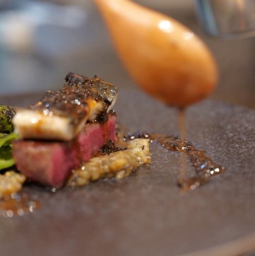 肉・魚・菜 すべてにこだわる"和"のフレンチ