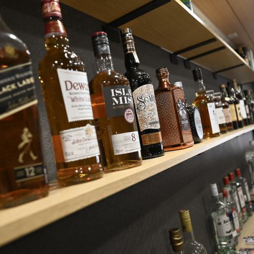 種類豊富なウイスキー