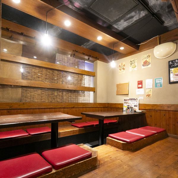 [Horigotatsu] We have a horigotatsu type seat that can be used by 2 people or more, which is perfect for small drinking parties, banquets, girls' nights out, group parties, and meals with friends and acquaintances. Masu.We offer a total of 8 dishes starting from 2,500 yen so that you can choose the course you are proud of according to your usage situation.[Sannomiya Izakaya All-You-Can-Drink Private Room Birthday]