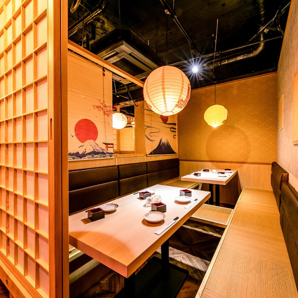 [All seats are completely private rooms!] Fully equipped for 2 people to groups! Couple seats also available♪