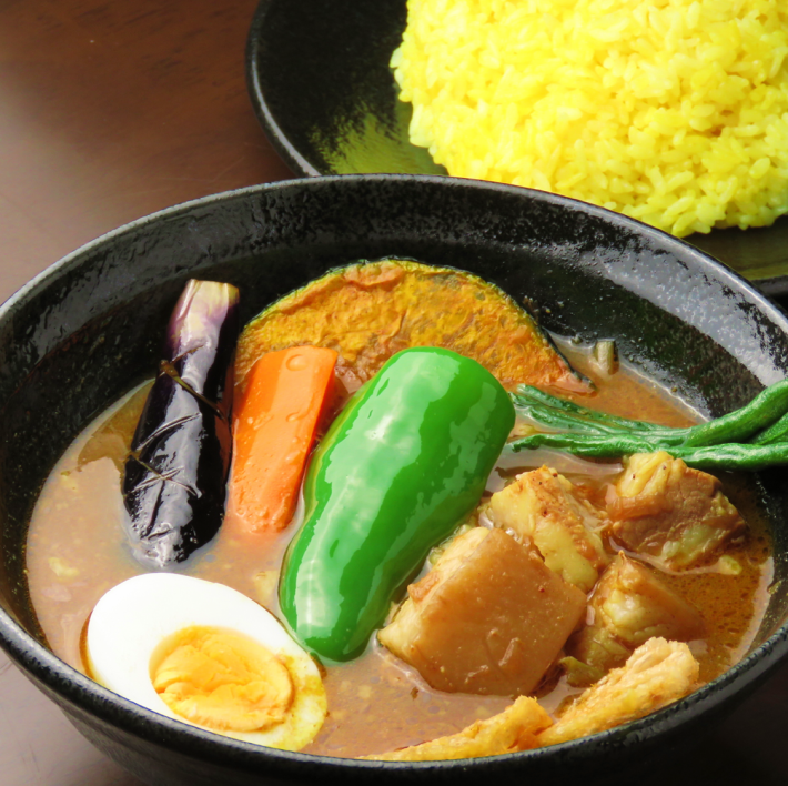 ≪スープ・辛さ・トッピングセレクト可能！≫スープカレー4種 【ご