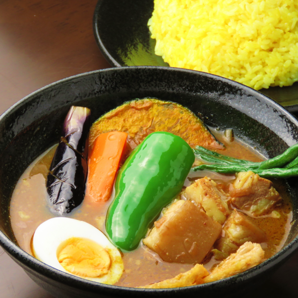 ≪Recommended≫Enjoy the soft boiled simmered soup curry soup