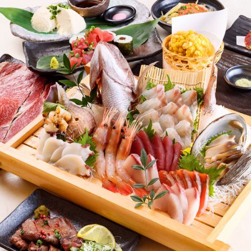 Exquisite seafood x Miyagi specialties