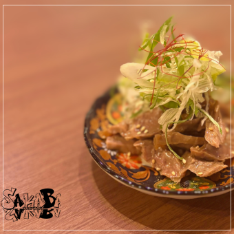 Gizzard garlic ponzu sauce