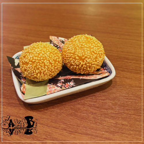 Sesame dumplings
