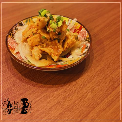 Chicken fillet with wasabi