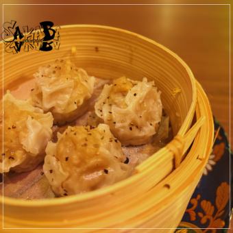 Black pork shumai