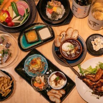 2.5 hours of all-you-can-drink included! 6,000 yen → 5,000 yen (tax included)! 10 dishes in total! Luxury course with lots of KB1 popular menus!!