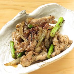 Very popular!! Grilled domestic chicken breast with black pepper