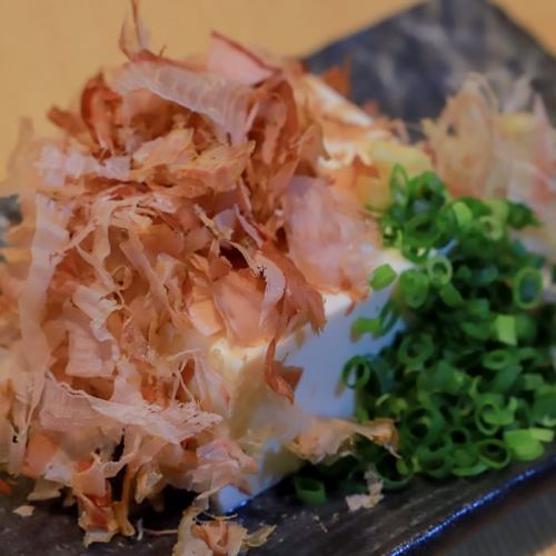 薬味たっぷり冷奴