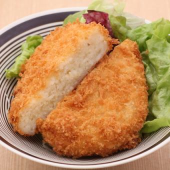 Japanese croquette lunch