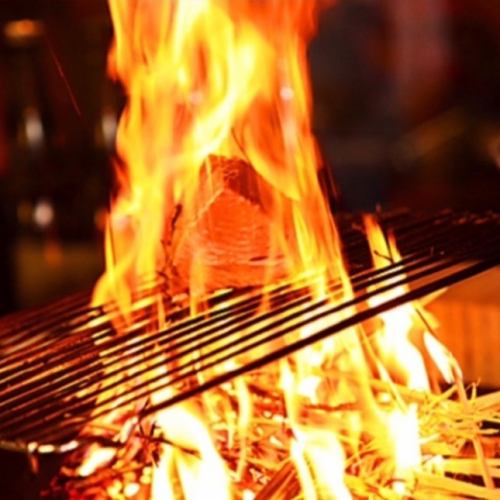 当店自慢の藁焼き♪