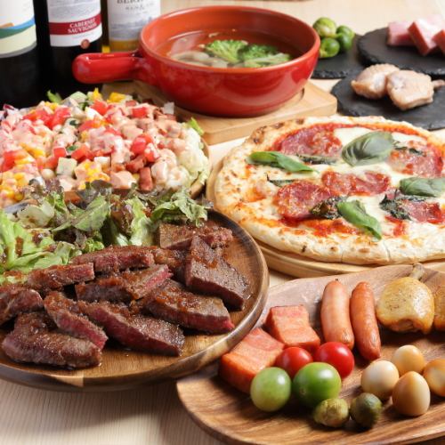 コース料理の〆にふさわしい、もちもち食感の≪生パスタ≫は絶品！濃厚な旨味を最後まで堪能できます。