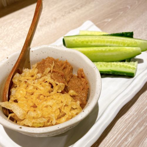 天婦羅味噌黃瓜