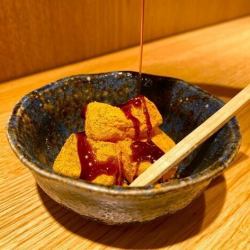 黑蜂蜜蕨麻糬