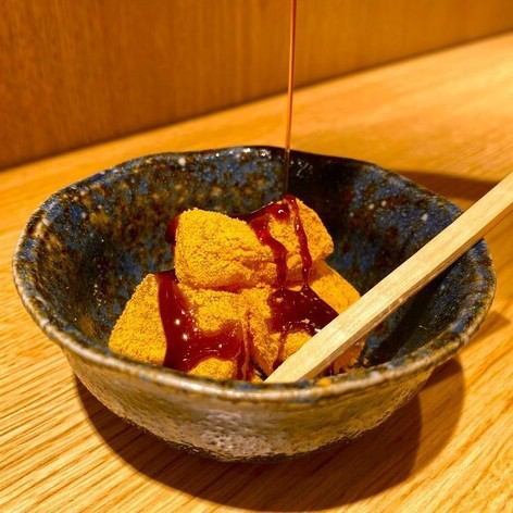 黑蜂蜜蕨麻糬
