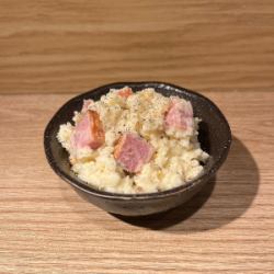 馬鈴薯沙拉配自製煙燻培根